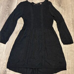 Heath Ceramics Black Knit Kids Dress